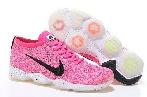 Nike Flyknit Agility Womens Shoes Pink Black White Portugal